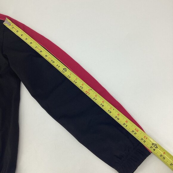Puma Women’s Zip-Up Track Jacket T7 Track Black Mauve Red Size Large - Picture 8 of 11